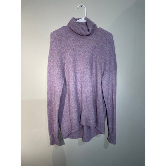 J.Crew Lavender Turtleneck Sweater in Supersoft Yarn Wool and Alpaca Blend - Picture 1 of 13